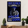 Police Officer Canvas Wall Art | Retired Police | Gift for Policeman