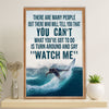 Water Surfing Canvas Wall Art Prints | Watch Me | Home Décor Gift for Beach Surfer