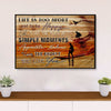 Water Surfing Poster Prints | Life Is Too Short | Wall Art Gift for Beach Surfer