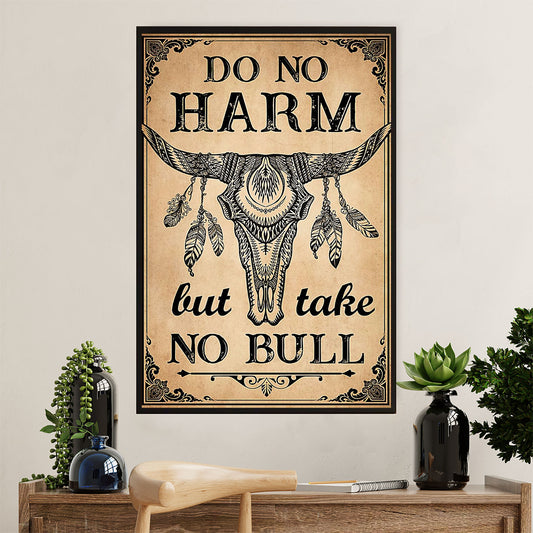 Farming Poster Prints | Do No Harm | Wall Art Gift for Farmer
