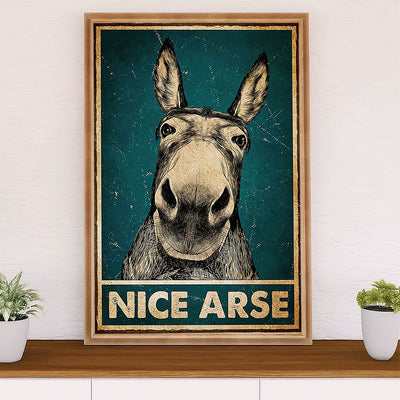 Farming Poster Prints | Nice Arse | Wall Art Gift for Farmer