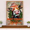 Farming Canvas Wall Art Prints | Not Today Heifer | Home Décor Gift for Farmer