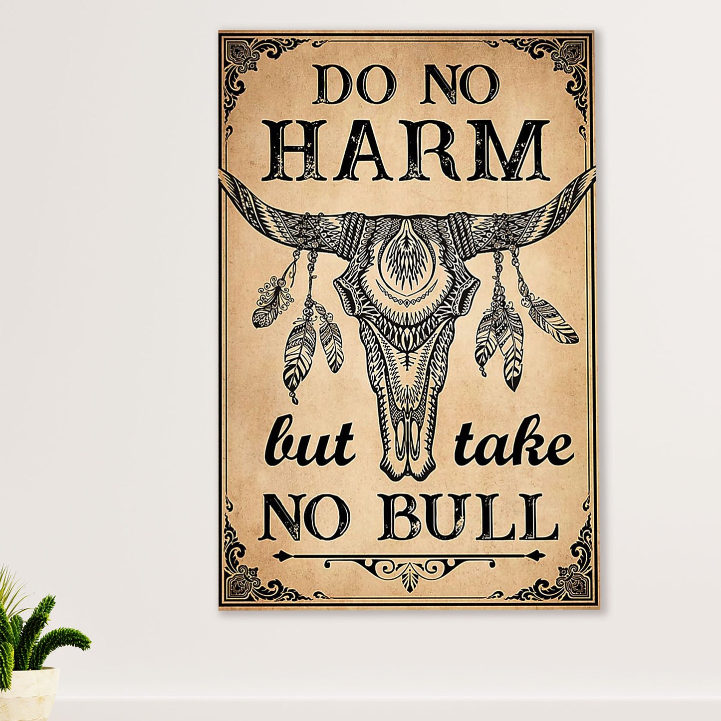 Farming Poster Prints | Do No Harm | Wall Art Gift for Farmer