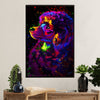 Poodle Watercolor Painting Art Dog Poster Prints | Wall Art Gift for Poodle Puppies Lover