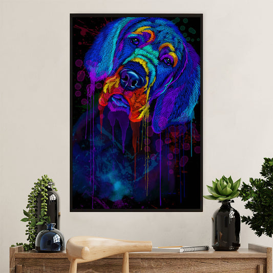Great Dane Poster Prints | Great Dane Watercolor Painting Art | Wall Art Gift for Great Dane Puppies Lover