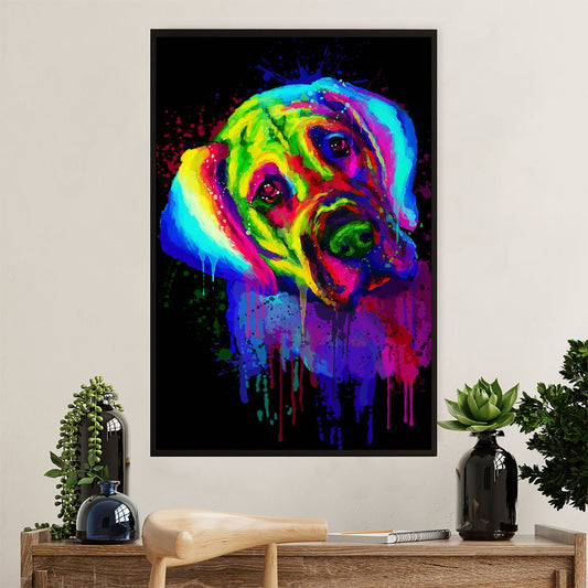 Great Dane Poster Prints | Watercolor Dog Painting | Wall Art Gift for Great Dane Puppies Lover
