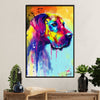 Great Dane Canvas Prints | Watercolor Dog Painting | Wall Art Gift for Great Dane Puppies Lover