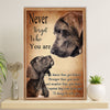 Great Dane Poster Prints | Dog Never Forget Who You Are | Wall Art Gift for Great Dane Puppies Lover