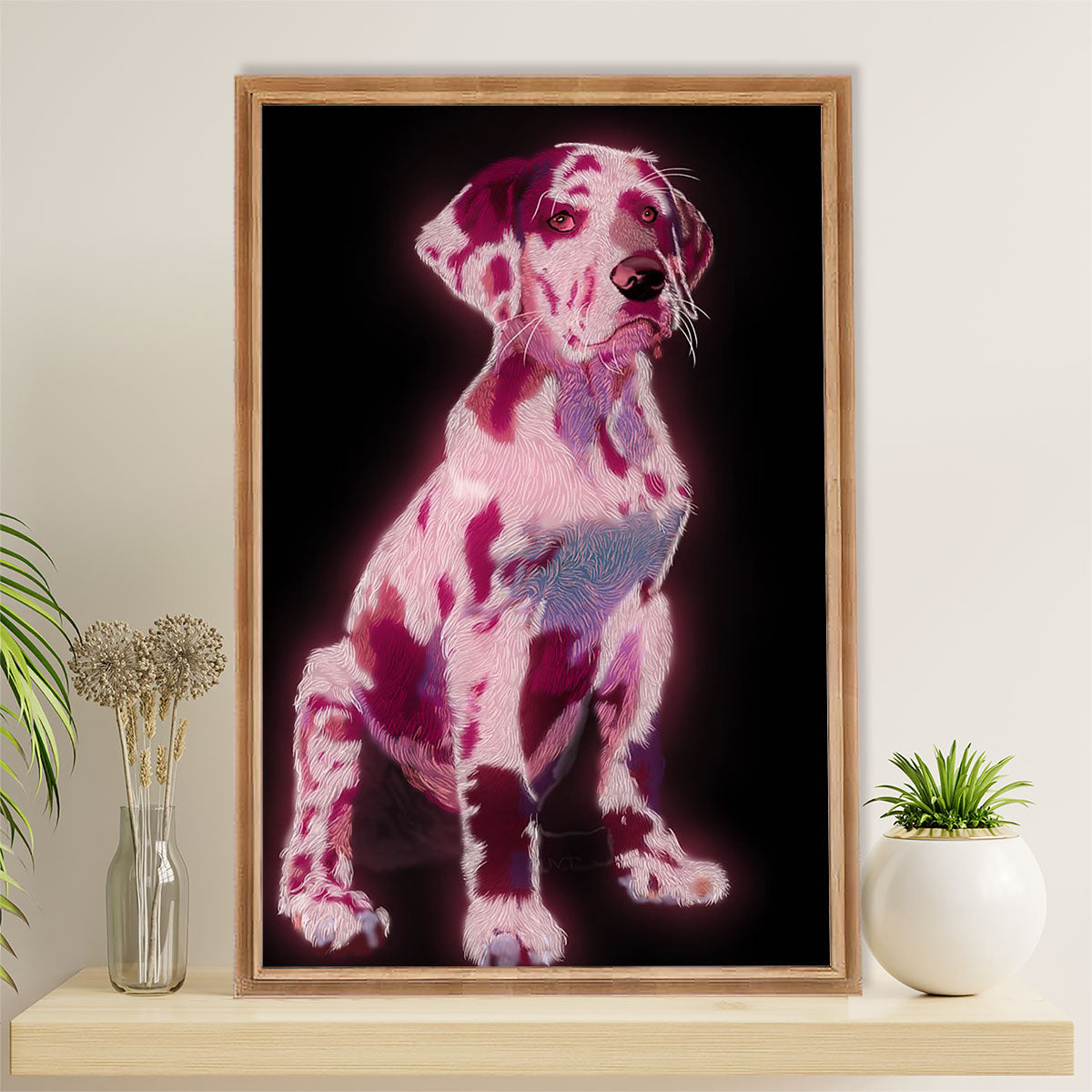 Great Dane Canvas Prints | Dog Painting Art | Wall Art Gift for Great Dane Puppies Lover