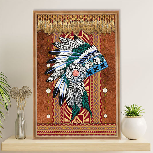 Native American Tribe Poster Prints | Native People | Wall Art Gift for American Indians