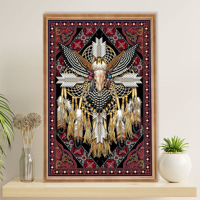 Native American Tribe Poster Prints | Native People | Wall Art Gift for American Indians