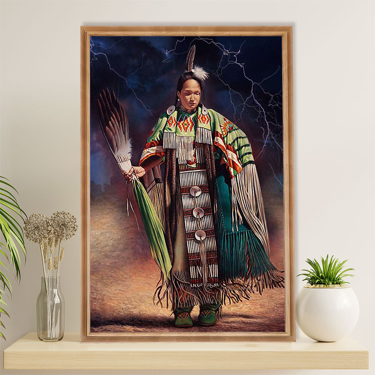 Native American Tribe Canvas Prints | Native People | Wall Art Gift for American Indians