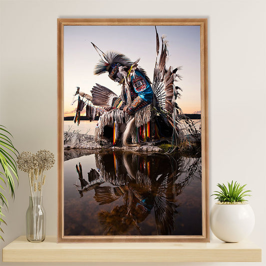Native American Tribe Poster Prints | Native People | Wall Art Gift for American Indians
