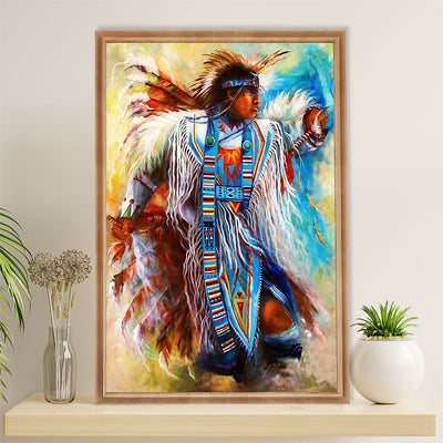 Native American Tribe Canvas Prints | Native People | Wall Art Gift for American Indians