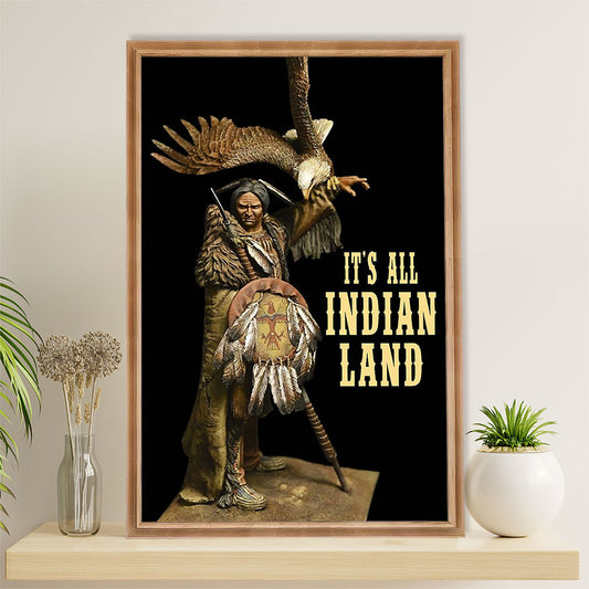 Native American Tribe Poster Prints | Native People | Wall Art Gift for American Indians