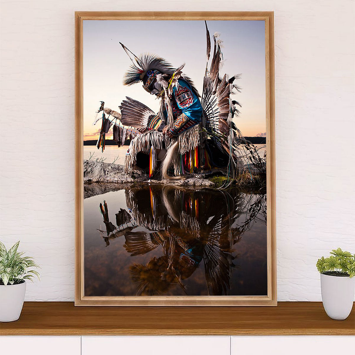 Native American Tribe Canvas Prints | Native People | Wall Art Gift for American Indians