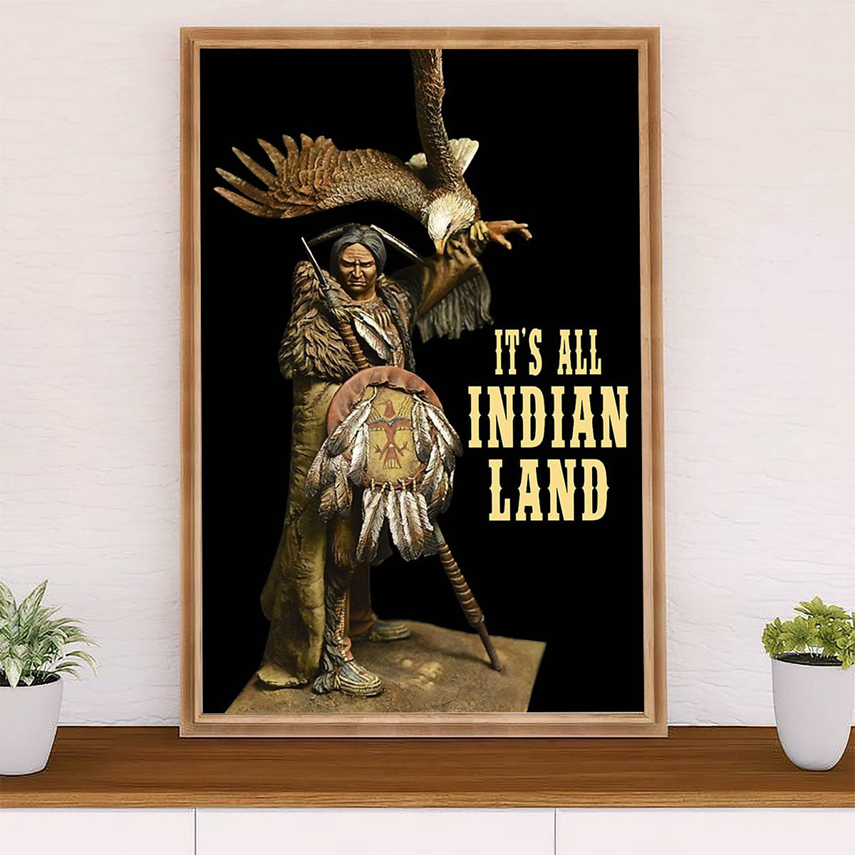 Native American Tribe Canvas Prints | Native People | Wall Art Gift for American Indians