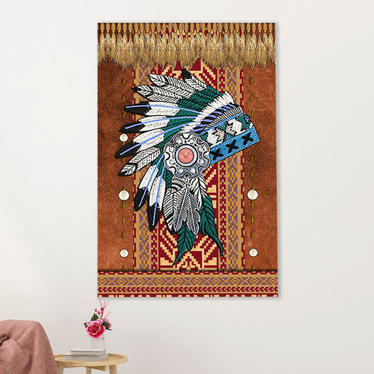 Native American Tribe Canvas Prints | Native People | Wall Art Gift for American Indians
