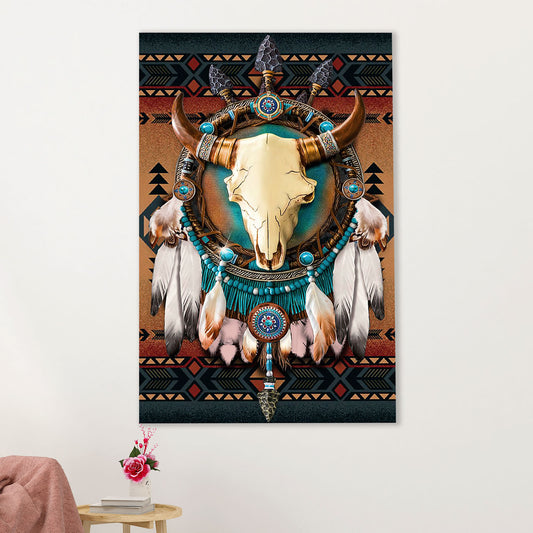 Native American Tribe Canvas Prints | Native People | Wall Art Gift for American Indians