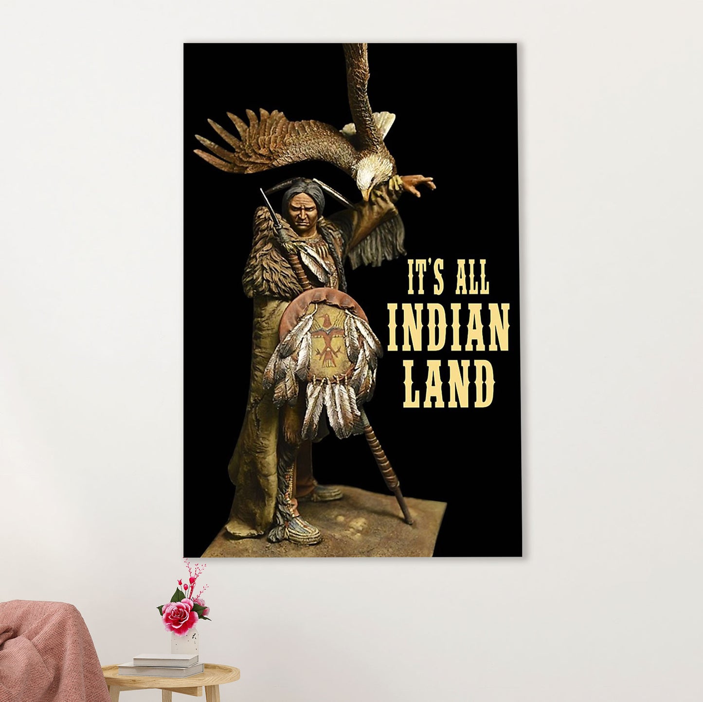 Native American Tribe Poster Prints | Native People | Wall Art Gift for American Indians