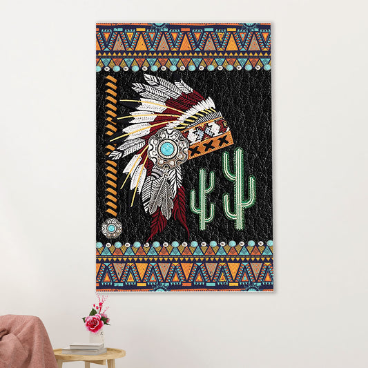 Native American Tribe Canvas Prints | Native People | Wall Art Gift for American Indians