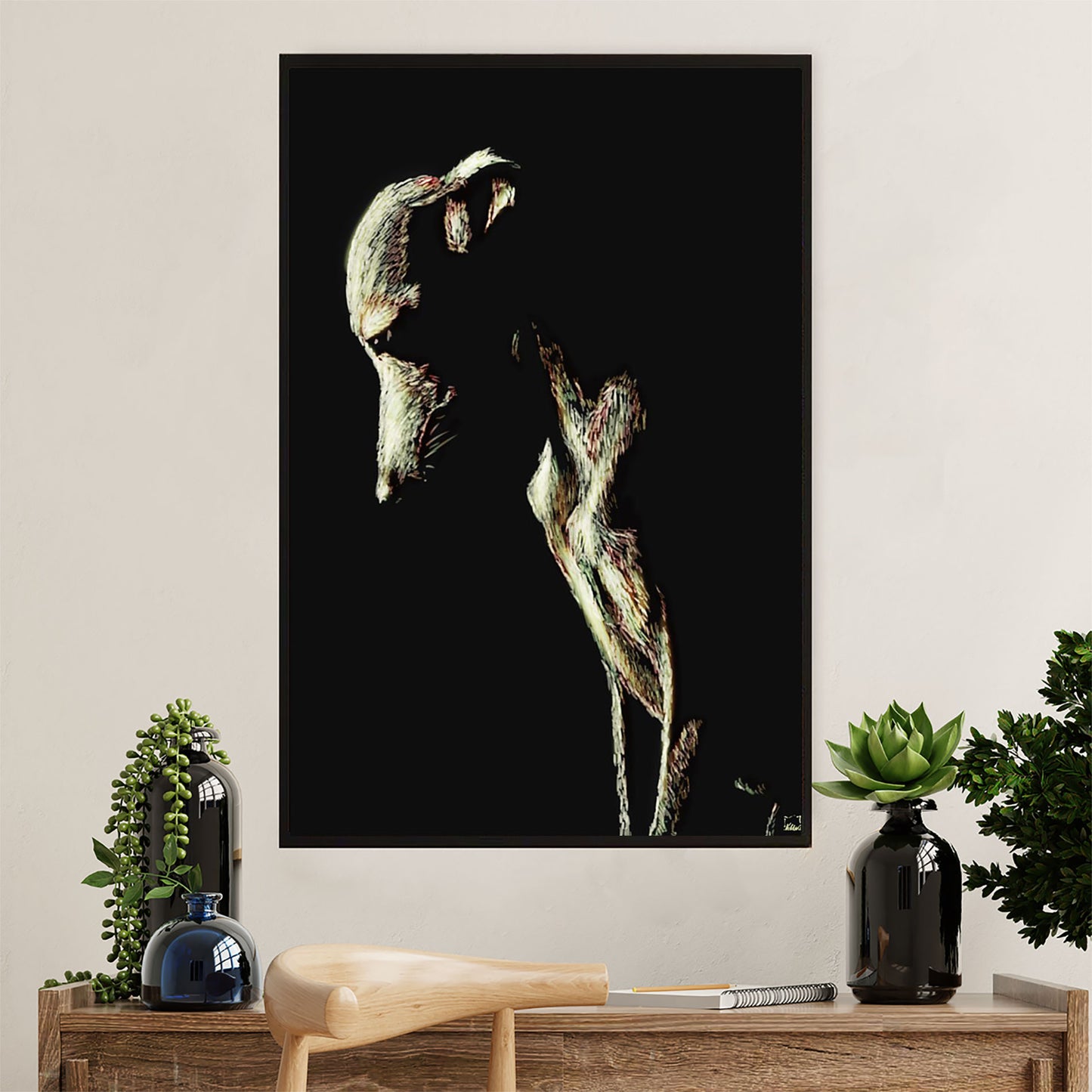 Greyhound Dog Canvas Prints | Greyhound Art | Wall Art Gift for Greyhound Puppies Lover