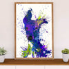 Greyhound Dog Poster Prints | Watercolor Dog Greyhound | Wall Art Gift for Greyhound Puppies Lover