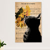 Cute Cat Canvas Prints | Cat Sunflower You Are Sunshine | Wall Art Gift for Cat Kitties Lover