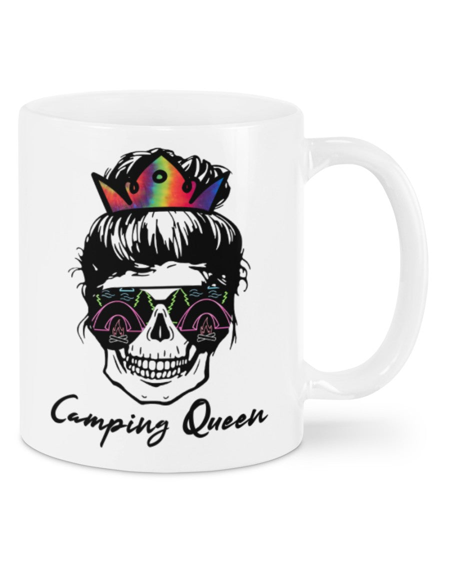 Camping Lover Coffee Mug | Camping Queen | Drinkware Gift for Campers