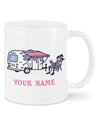 Camping Lover Coffee Mug | Personalized Name Camper Girl | Drinkware Gift for Campers