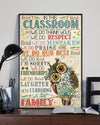 Teacher Classroom Canvas In This Classroom | Student Wall Art Back to School Gift for Teacher