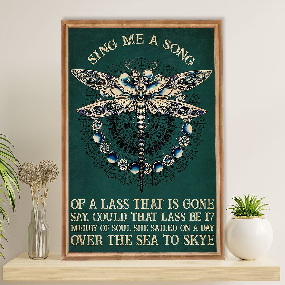 Books Lover Poster Prints | Sing Me A Song | Wall Art Gift for Books Reader