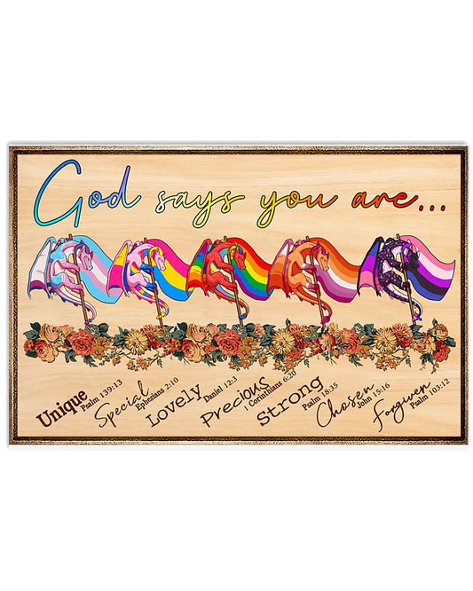 Lgbt - God Says You Are