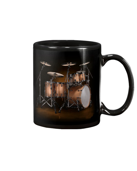 Drumming Coffee Mug | Drum Set | Drinkware Gift for Drummer