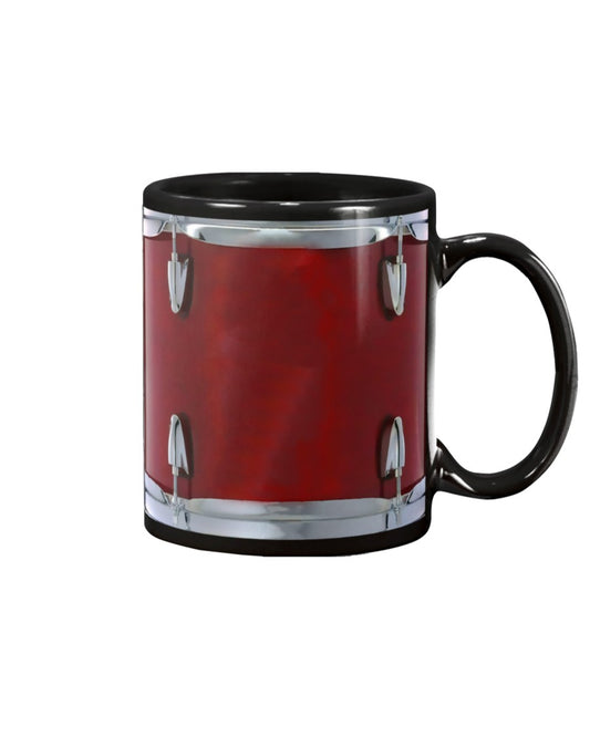 Drumming Coffee Mug | Drum Set | Drinkware Gift for Drummer