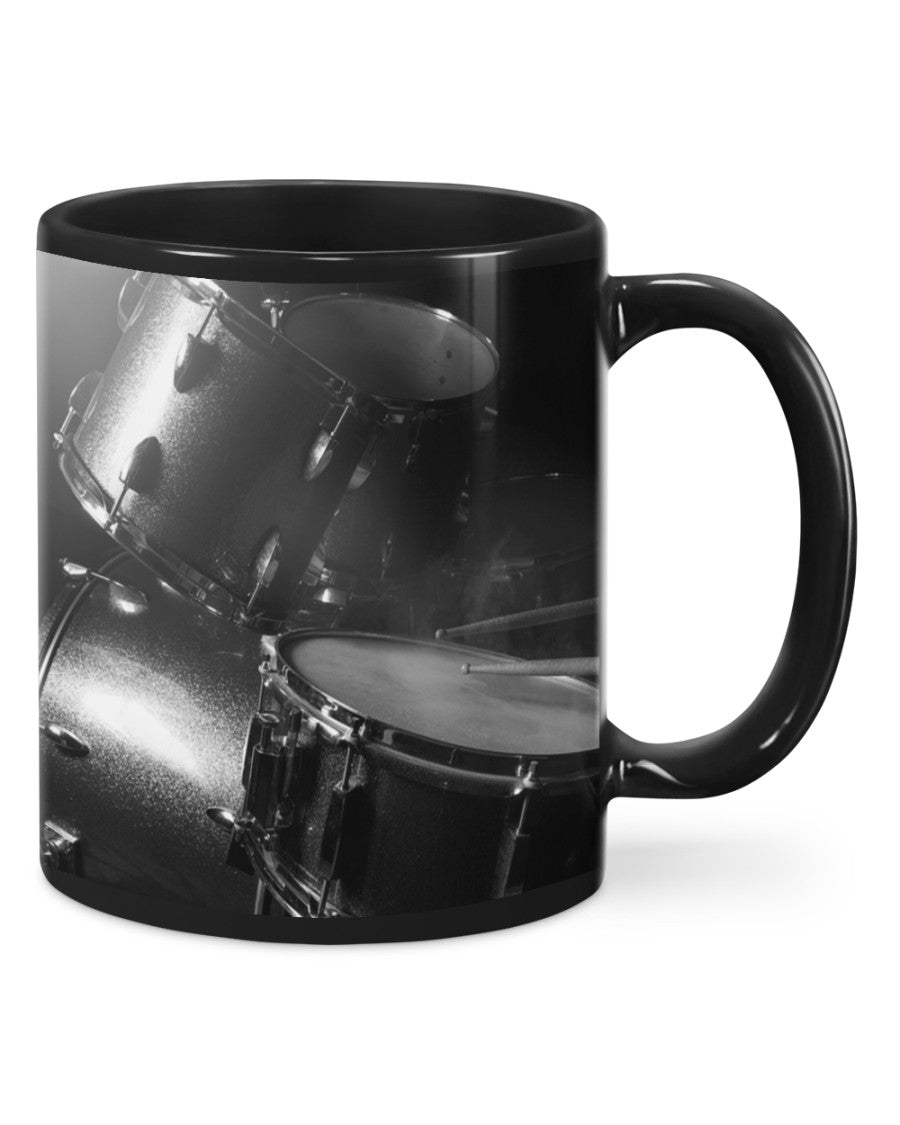 Drumming Coffee Mug | Drums | Drinkware Gift for Drummer