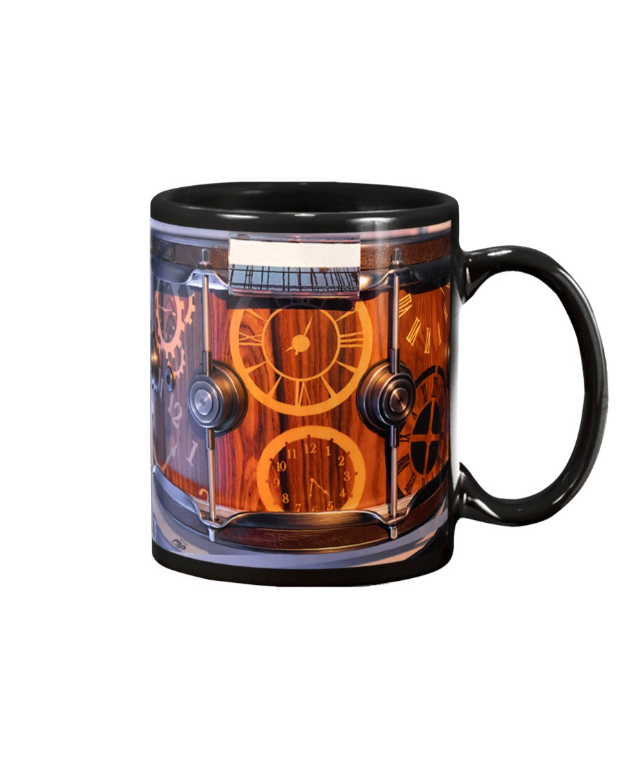 Drumming Coffee Mug | Drum Set | Drinkware Gift for Drummer