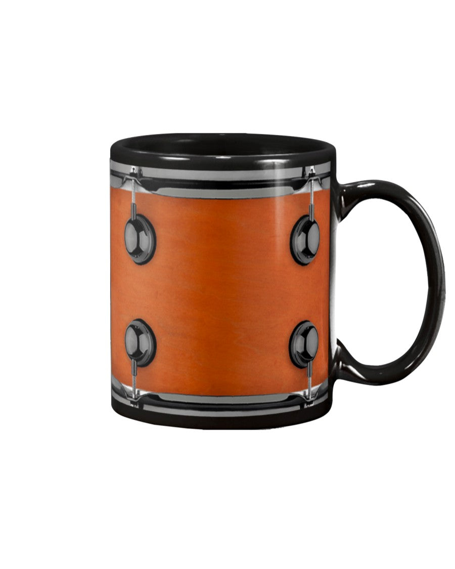 Drumming Coffee Mug | Drum Set | Drinkware Gift for Drummer