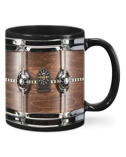 Drumming Coffee Mug | Drum Set | Drinkware Gift for Drummer