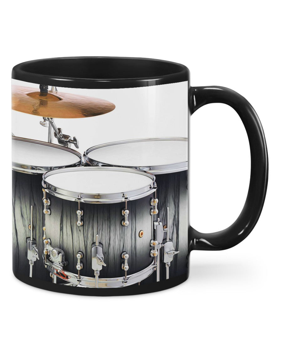 Drumming Coffee Mug | Drums | Drinkware Gift for Drummer