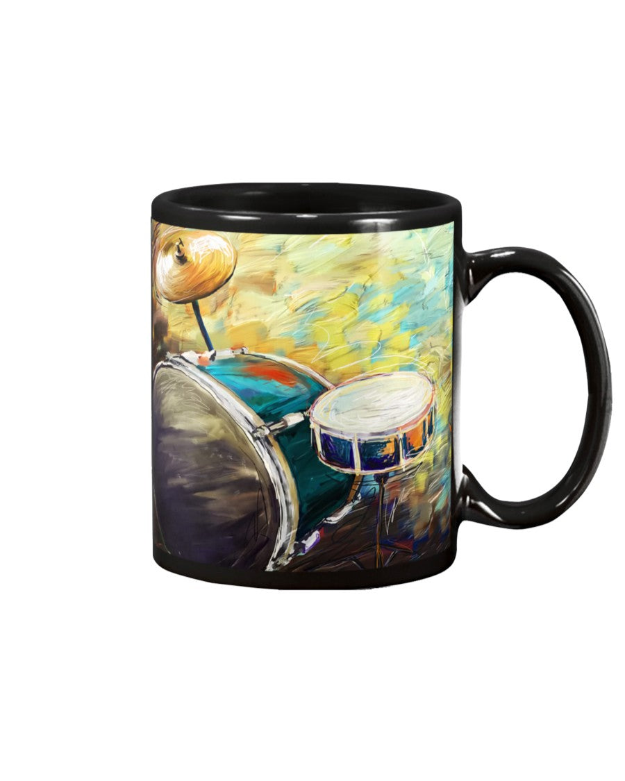 Drumming Coffee Mug | Drums | Drinkware Gift for Drummer