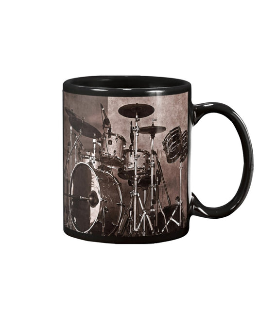 Drumming Coffee Mug | Drums | Drinkware Gift for Drummer