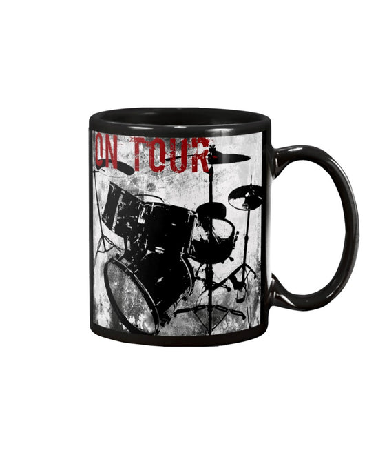 Drumming Coffee Mug | Drums | Drinkware Gift for Drummer