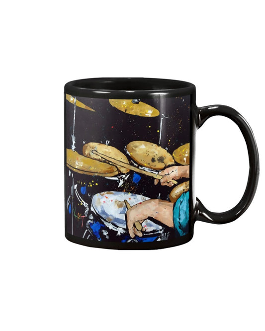 Drumming Coffee Mug | Drums | Drinkware Gift for Drummer