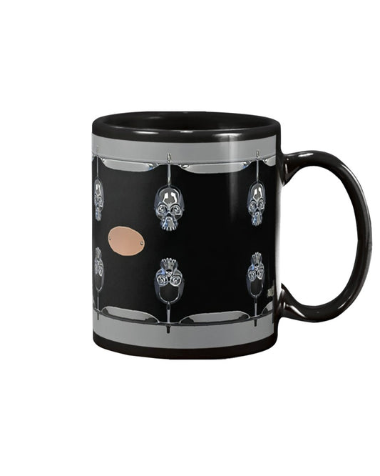 Drumming Coffee Mug | Drums | Drinkware Gift for Drummer