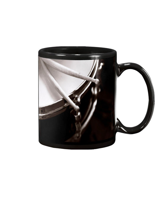 Drumming Coffee Mug | Drums | Drinkware Gift for Drummer