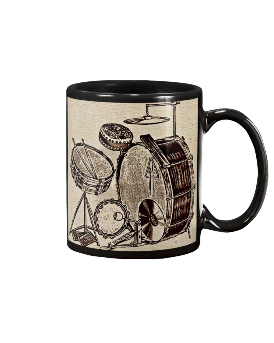 Drumming Coffee Mug | Drums | Drinkware Gift for Drummer