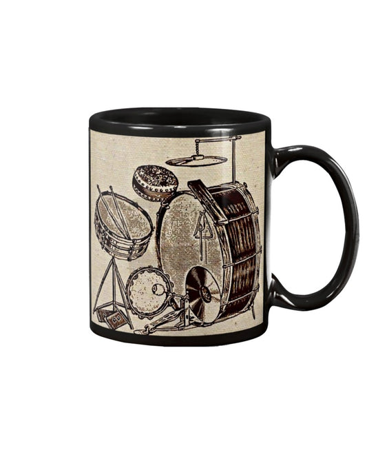 Drumming Coffee Mug | Drums | Drinkware Gift for Drummer