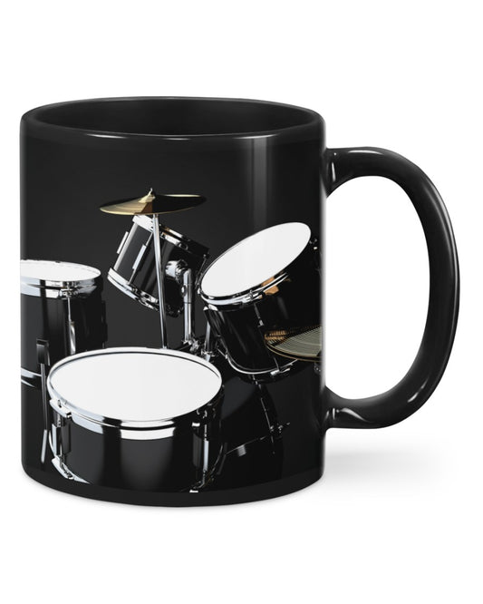 Drumming Coffee Mug | Drums | Drinkware Gift for Drummer
