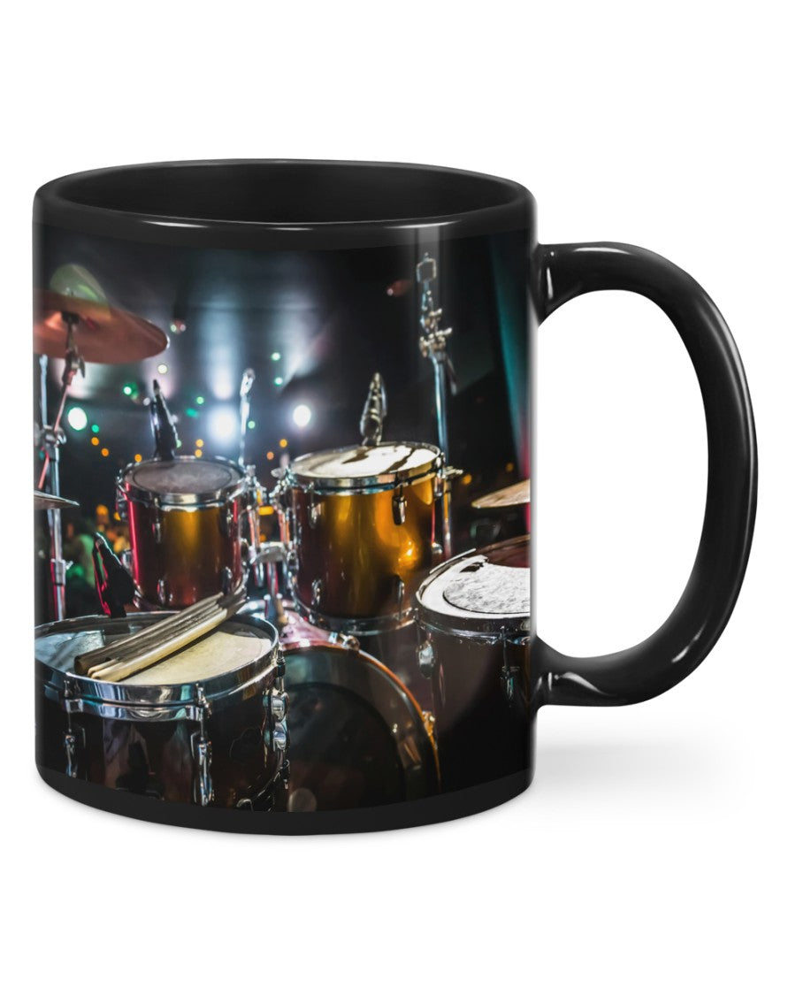 Drumming Coffee Mug | Drums | Drinkware Gift for Drummer